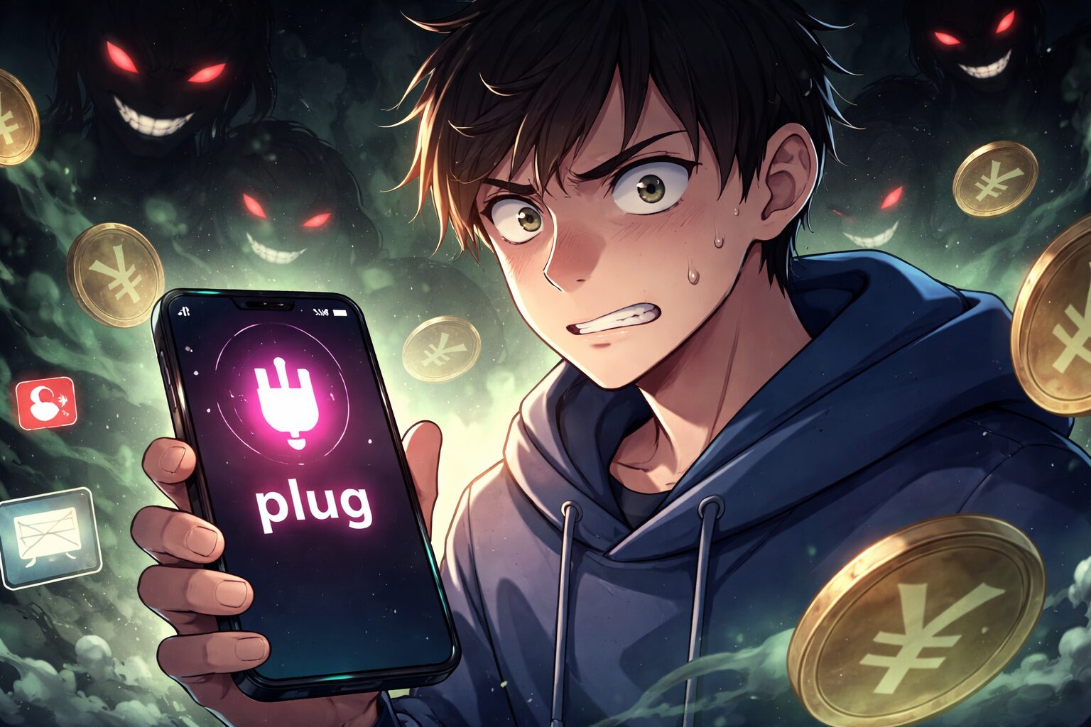 plugアプリは怪しい